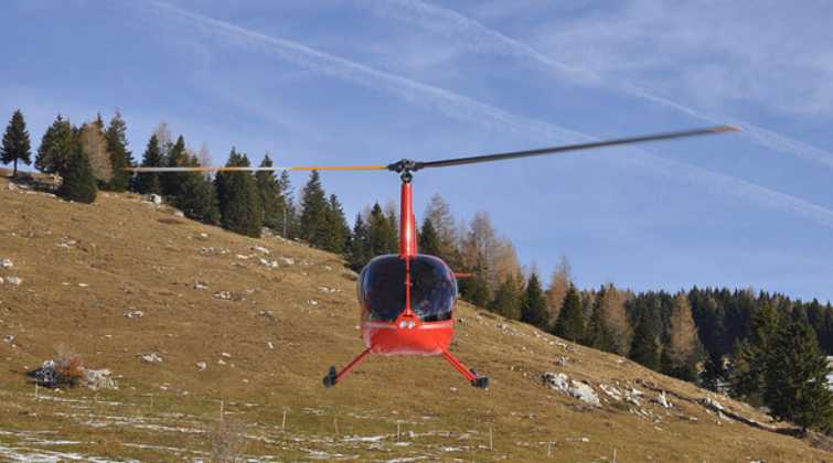 Helicopters range in size from small, medium and large. Charter helicopters may be utilized for gas 